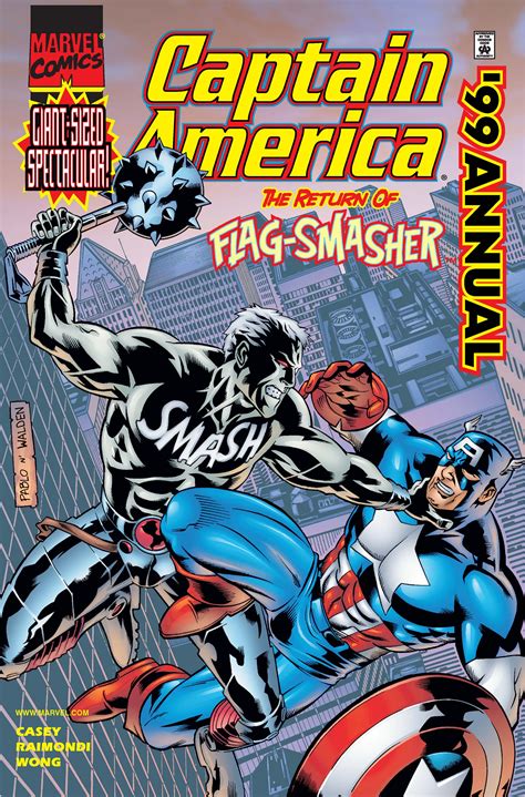 Captain America Annual 1999 Full Court Press Marvel Comics Reader