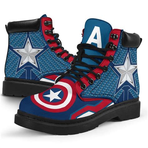 Captain America Boots: A Symbol of Patriotism, Protection, and Style