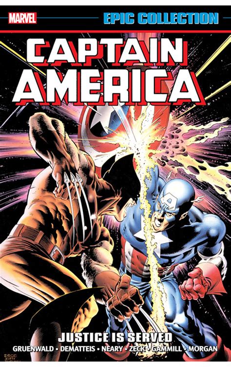 Captain America Epic Collection Justice is Served Reader
