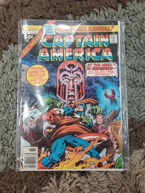 Captain America King Size Annual 4 Reader