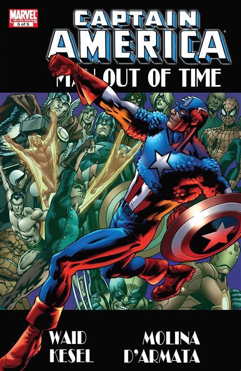 Captain America Man Out of Time 1 of 5 Epub