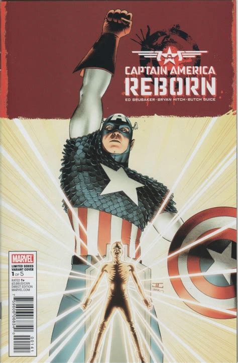 Captain America Reborn 1 OF 5 Cassady 1 in 25 Variant Doc