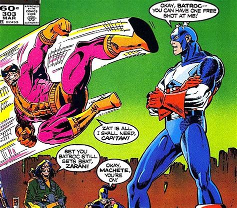 Captain America and Batroc Doc