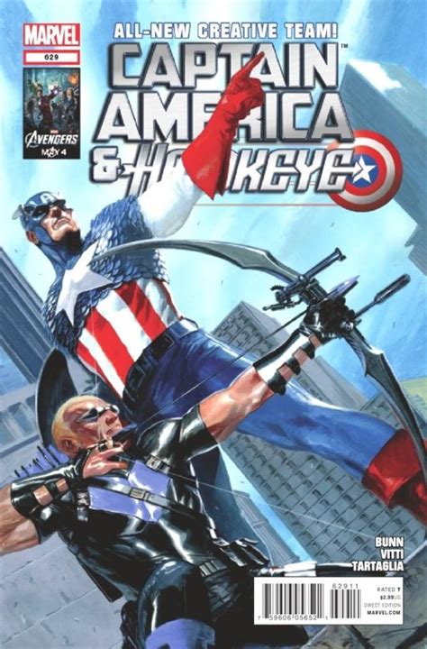 Captain America and Hawkeye 629 Captain America 2004-2011 Reader