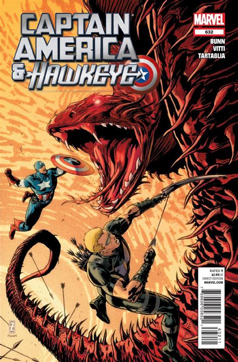 Captain America and Hawkeye 632 Captain America 2004-2011 Epub