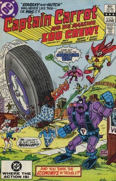 Captain Carrot and His Amazing Zoo Crew Comic Book Dread Tread of the Screeching Tire Vol 1 No 16 June 1983 Doc