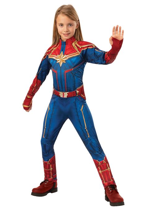 Captain Marvel Halloween Costume: Transform into the Mighty Avenger