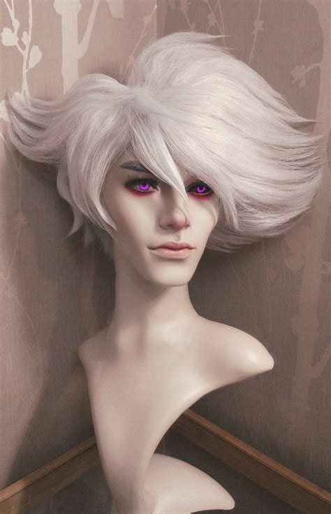 Captivating Angel Dust Cosplay Wig: Embody the Glamorous Spirit of a Nostalgic Character