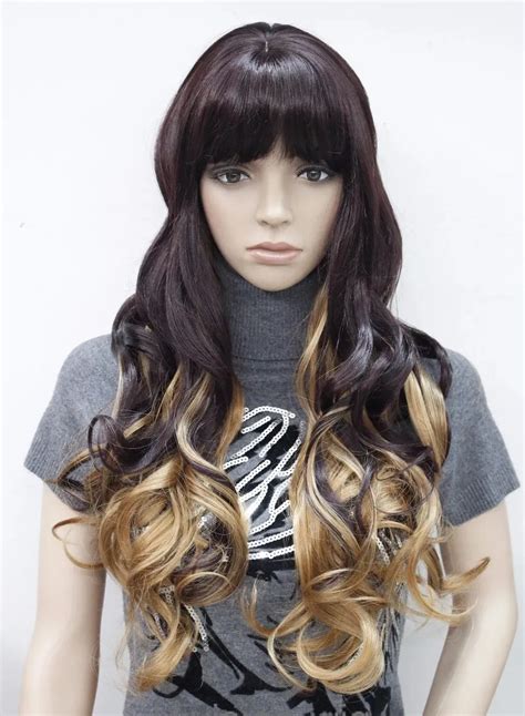 Captivating Charm of Long Wigs with Bangs