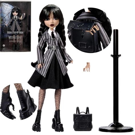 Captivating Charm of Wednesday Addams' Iconic Attire