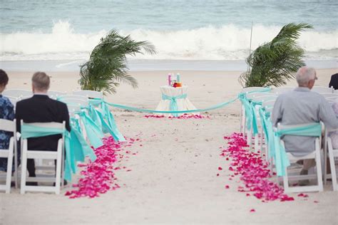 Captivating Colors for Coastal Ceremonies