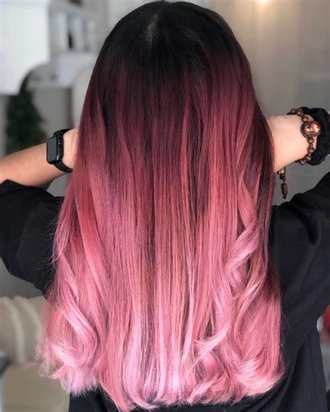 Captivating Contrast: Exploring the Enchanting World of Pink and Black Hair