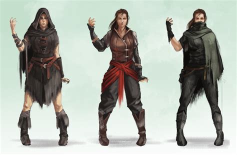 Captivating Female Rogue Outfits: Unleashing the Power of Deception and Prowess