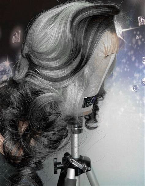 Captivating Your Audience: The Allure of Black and Silver Wigs