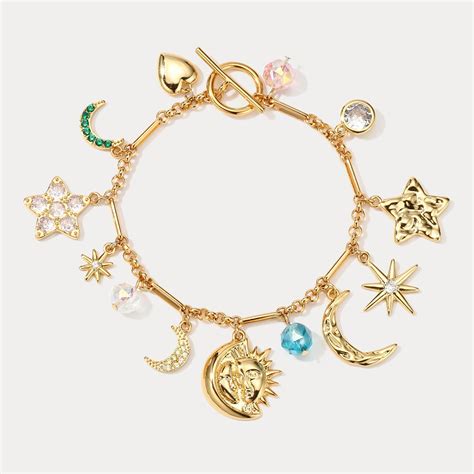 Capture Celestial Wonder with Star and Moon Charms: