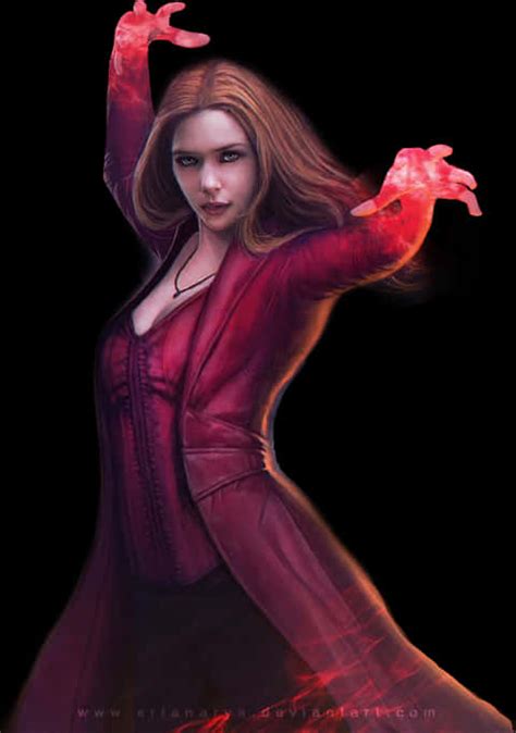 Capture the Essence of Scarlet Witch