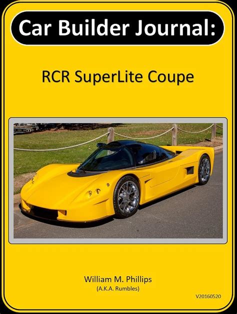 Car Builder Journal RCR SuperLite Coupe Epub