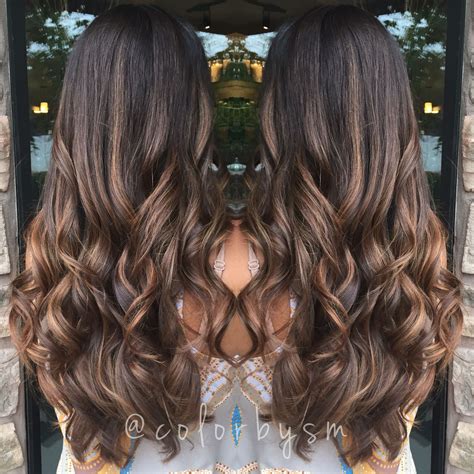 Caramel Brown Balayage: A Sun-Kissed Transformation for Brunettes