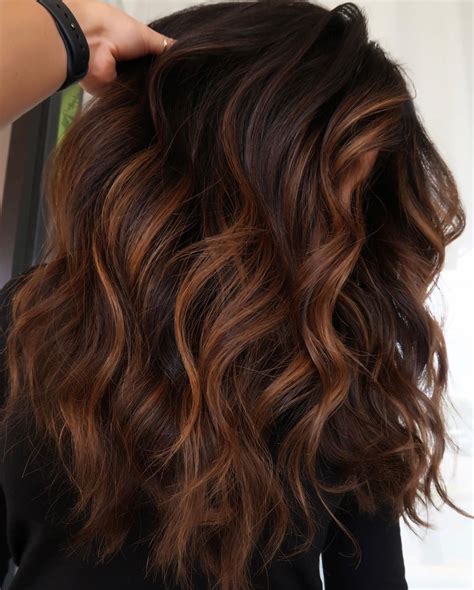 Caramel Dark Brown Balayage: A Style That's Turning Heads