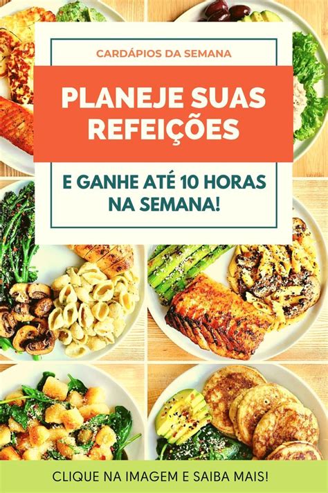 Cardápio da Semana: Planeje Alimentação Saudável e Economize Tempo