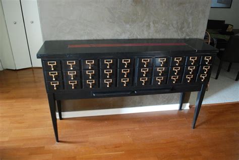Card Catalog Credenza
