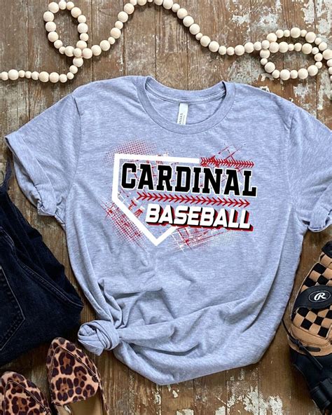 Cardinal Baseball Tee Shirts: Elevate Your Game-Day Style