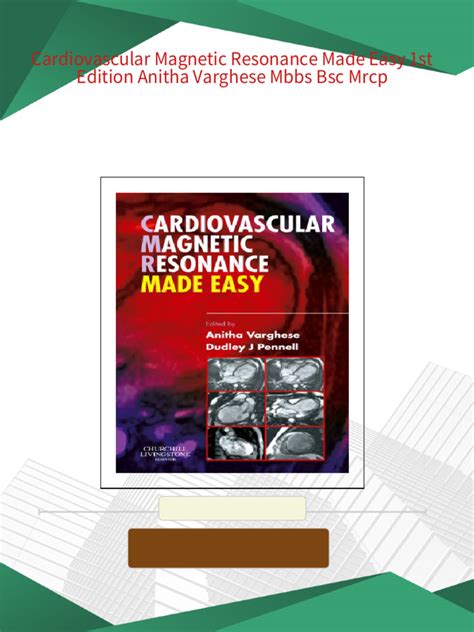 Cardiovascular Magnetic Resonance Imaging 1st Edition Kindle Editon