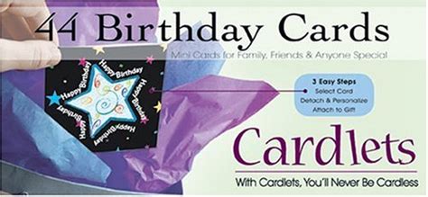 Cardlets Birthday Doc