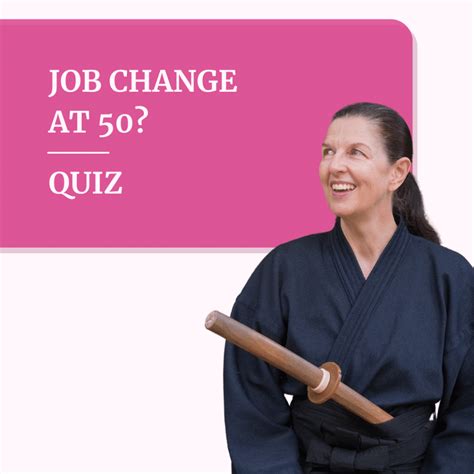 Career Change At 50 Quiz