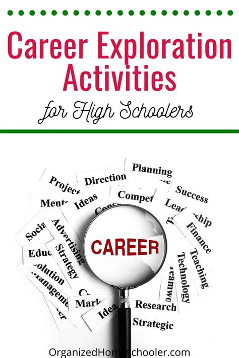 Career Exploration For High School Students