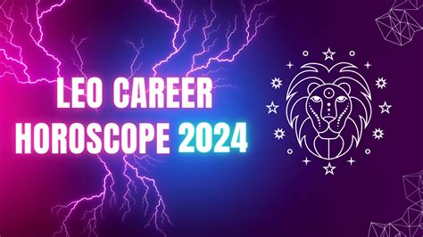 Career Leo Horoscope