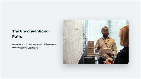 Career Medical Officer Definition