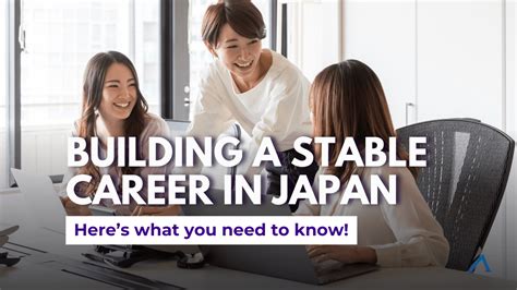 Career Opportunities In Japan