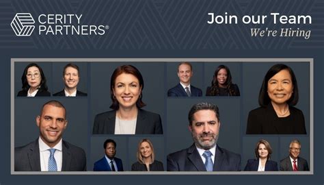 Career Opportunities at Cerity Partners