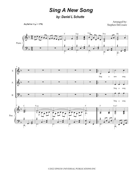 Carey landry sheet music Song of Baptism Ebook Doc