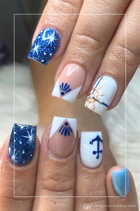 Caribbean Cruise Nails: