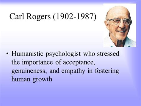 Carl Rogers: A Pioneer in Humanistic Psychology
