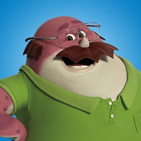 Carl from Monsters University: 10,000 Character Exploration