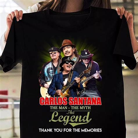 Carlos Santana T-Shirt: A Timeless Fashion Statement