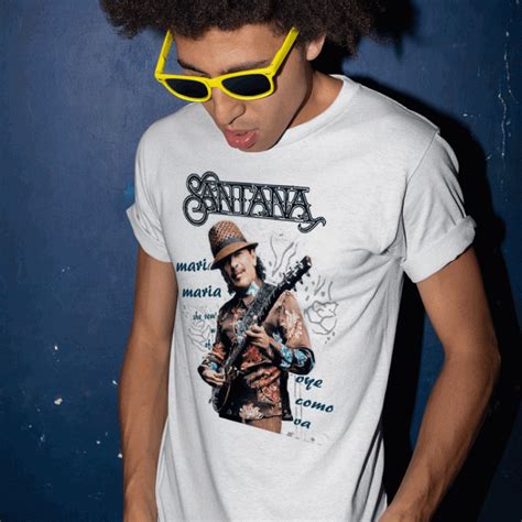 Carlos Santana T-Shirts: A Symbol of Timeless Style and Transcendent Music