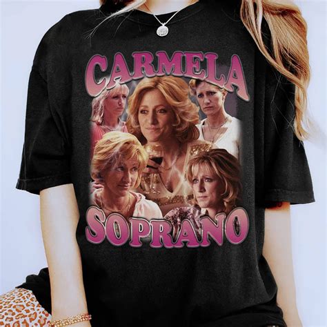 Carmela Soprano T-Shirt: A Statement of Style and Pop Culture Nostalgia