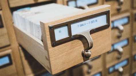 Carnegie Library Of Pittsburgh Card Catalog