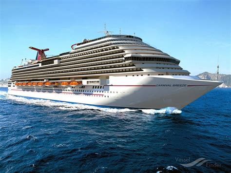 Carnival Breeze Ship Position: Real-Time Tracking and Voyage Details