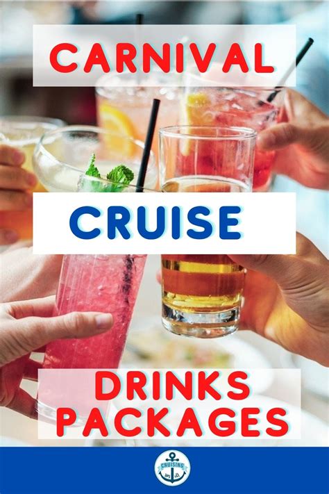 Carnival Cruise drink package glitch