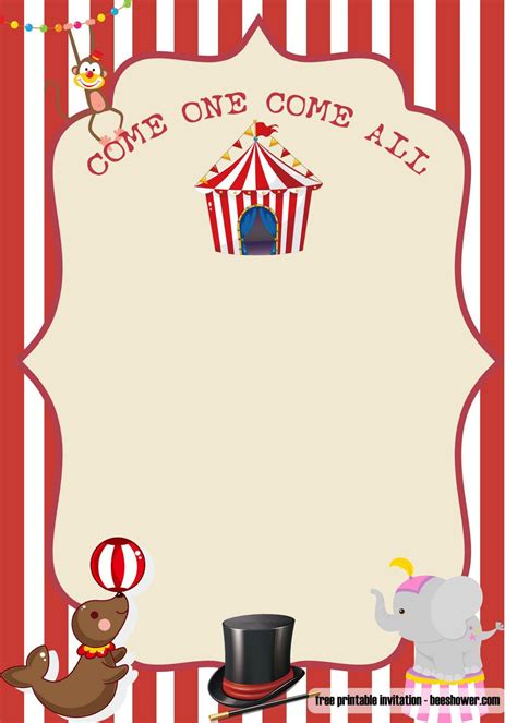 Carnival Invitation Template