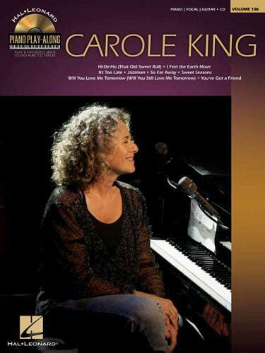 Carole King Piano Play-Along Volume 106 Cd Pkg Kindle Editon