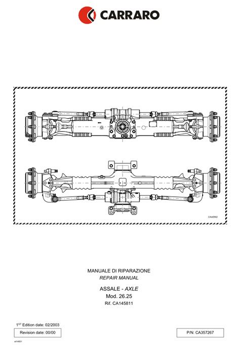 Carraro Axle Parts Catalog