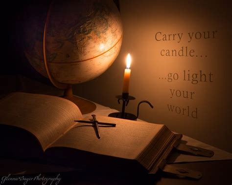 Carry a candle: