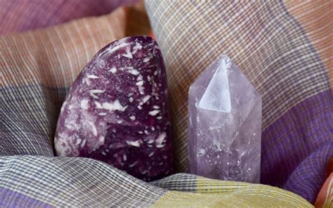 Carry a lepidolite crystal in your pocket or purse