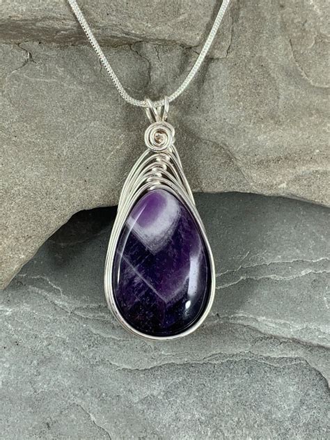 Carry a piece of chevron amethyst with you: